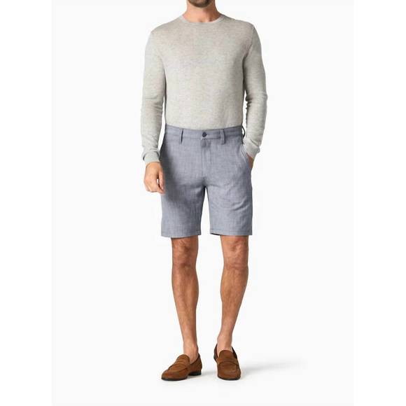 NEW 34 HERITAGE nevada shorts in grey cross twill - Picture 1 of 4